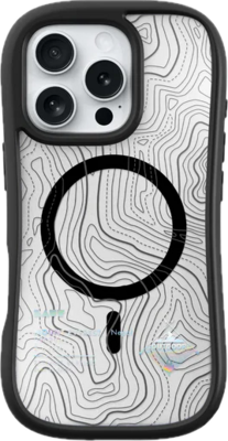 LAUT Pop Adventure iPhone 16 Pro hoesje zwart