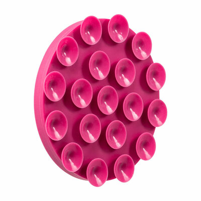 LAUT MagAdd Sticker MagSafe pad met zuignap roze