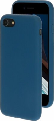 Mobiparts Silicone iPhone SE 2022 / 2020 / 8&nbsp;hoesje Blauw