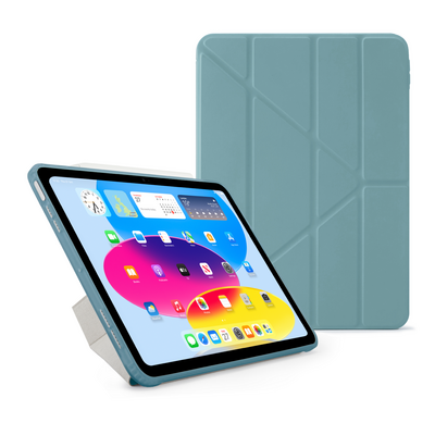 Pipetto Origami iPad Air 11 / 10,9 inch hoesje teal