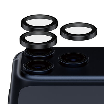 PanzerGlass Hoops Ceramic iPhone 17 Pro / 17 Pro Max cameralens protector