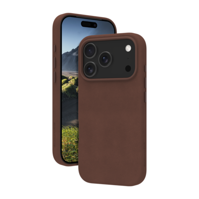 dbramante1928 leren Roskilde MagSafe iPhone 17 Pro hoesje bruin