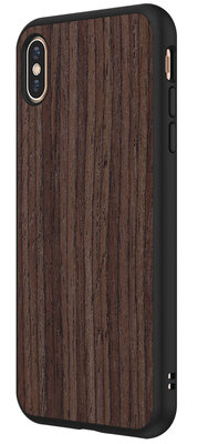 RhinoShield SolidSuit iPhone XS hoesje Walnoot zwart