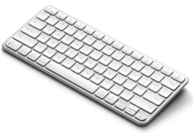 Satechi EX1 Slim 4 in1 draadloos bluetooth toetsenbord zilver