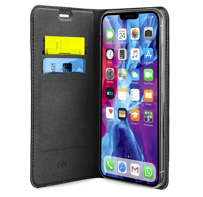 SBS Mobile Book Wallet Lite iPhone 12 mini hoesje Zwart