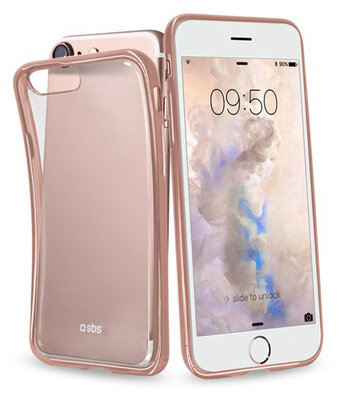 SBS Mobile Slim Edge iPhone 7 hoesje Rose Gold