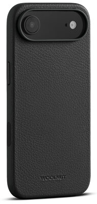 Woolnut leren MagSafe iPhone 17 Air hoesje zwart