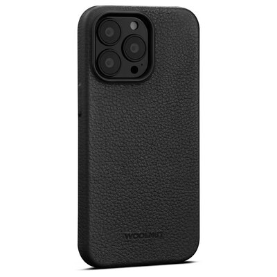 Woolnut Leather MagSafe iPhone 13 Pro Max hoesje Zwart