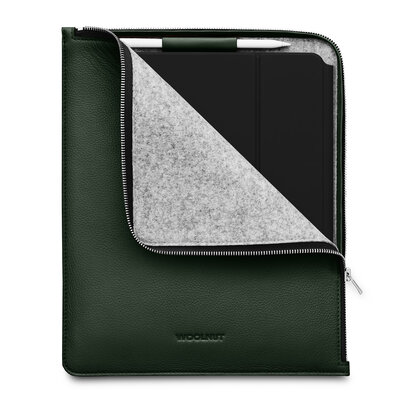 Woolnut Leather Folio iPad Air 10,9 inch / iPad Pro 11 inch&nbsp;hoesje Groen