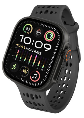 Decoded Ares O Apple Watch 42 / 41 / 40&nbsp; mm bandje zwart