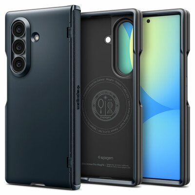 Spigen Slim Armor Pro MagSafe Galaxy Z Fold 8 Ultra hoesje slate
