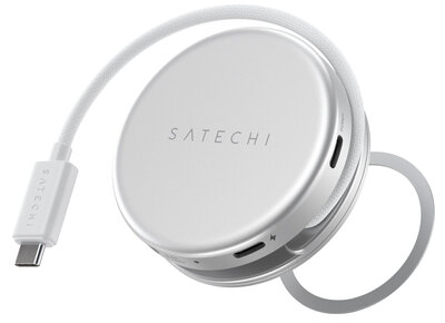 Satechi OntheGo 5 in 1 Multiport Adapter USB-C hub Silver grau