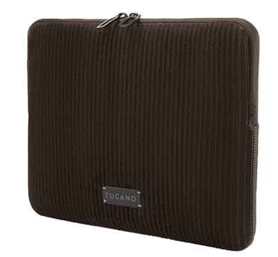Tucano Velluto MacBook 13 inch sleeve bruin