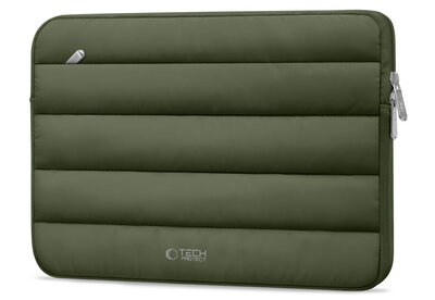 TechProtection Fluffy MacBook 13 / 14 inch sleeve groen