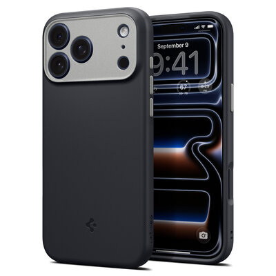 Spigen Nano Pop MagSafe iPhone 18 Pro hoesje zwart