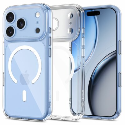 TechProtection Peak CC MagSafe iPhone 18 Pro case transparent