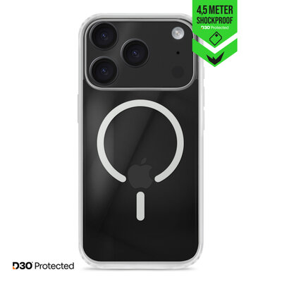 Striker D30 Xtreme Impact Protection MagSafe iPhone 17 Pro hoesje doorzichtig