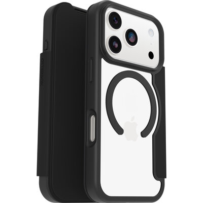 OtterBox React Folio MagSafe iPhone 18 Pro / 17 Pro hoesje zwart