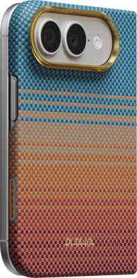 PITAKA Edge iPhone Duo Back Cover hoesje california dream