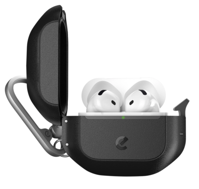 Keybudz Element AirPods 5 / AirPods 4 hoesje zwart