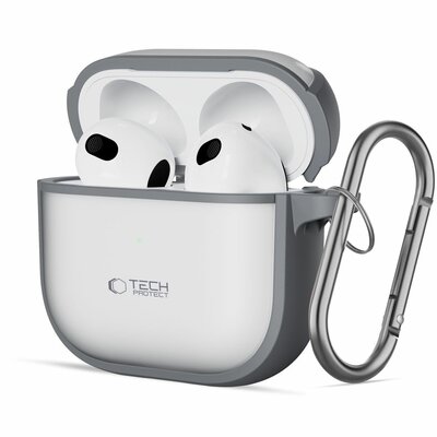 TechProtection Matte&nbsp;AirPods 5 / AirPods 4 hoesje grijs