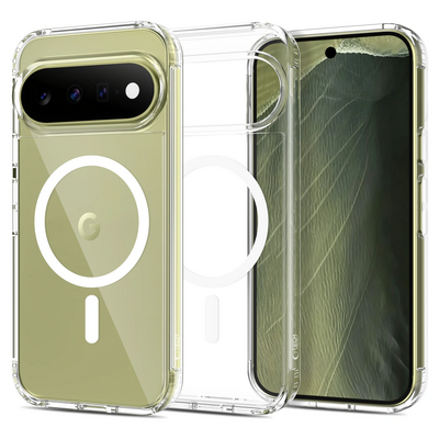 TechProtection Flex Hybrid MagSafe Google Pixel 9 / 9 Pro / 10 / 10 Pro / 11 / 11 Pro hoesje transparant