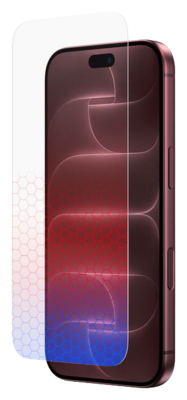 Belkin Titan SmartShield Pro Blauw naar Rood iPhone 18 Pro Max / iPhone 17 Pro Max screenprotector