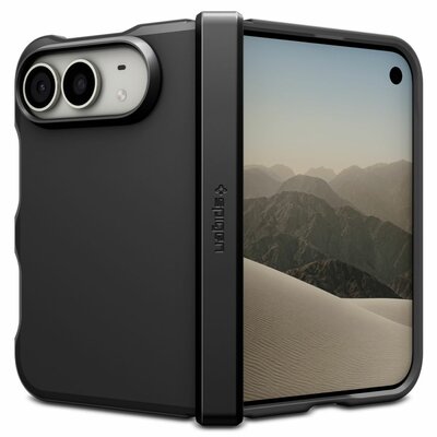 Spigen Tough Armor Pro MagSafe iPhone&nbsp;Duo hoesje zwart