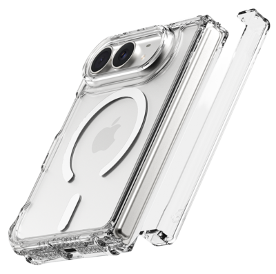 ITSKINS Hybrid R iPhone Duo hoesje transparant