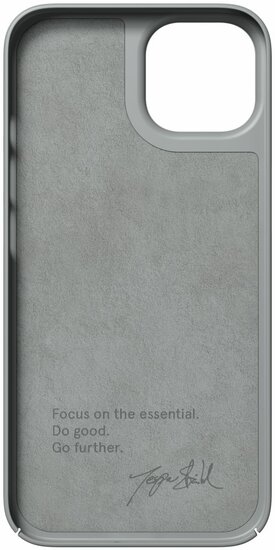 Nudient Thin MagSafe Case iPhone 14 Plus hoesje Grijs 