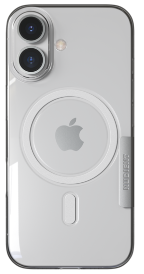 Nudient Thin MagSafe iPhone 17 hoesje transparant