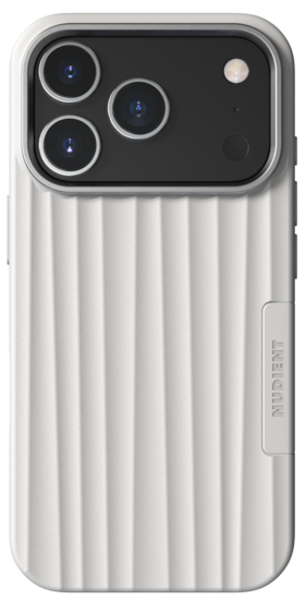 Nudient Bold MagSafe iPhone 17 Pro hoesje witNudient Bold MagSafe iPhone 17 Pro hoesje wit