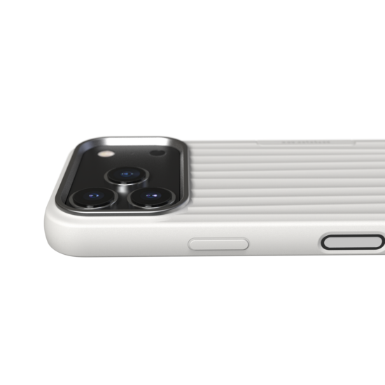 Nudient Bold MagSafe iPhone 17 Pro hoesje wit
