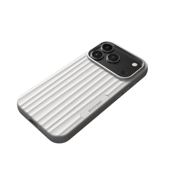 Nudient Bold MagSafe iPhone 17 Pro hoesje wit