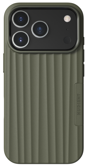 Nudient Bold MagSafe iPhone 17 Pro hoesje groen