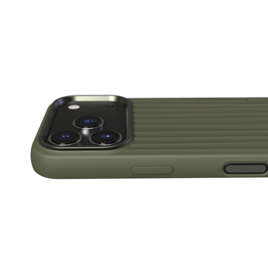 Nudient Bold MagSafe iPhone 17 Pro hoesje groen