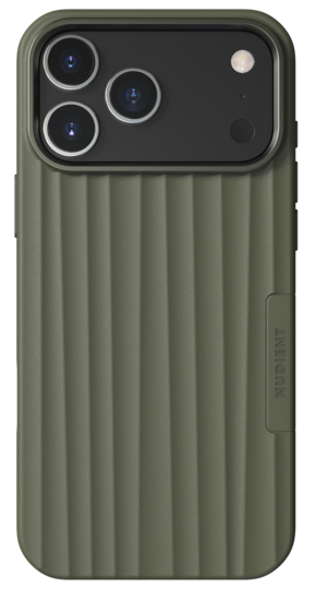Nudient Bold MagSafe iPhone 17 Pro Max hoesje groen