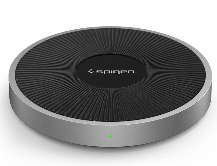 Spigen F306W Qi Wireless Charger draadloze oplader Grijs