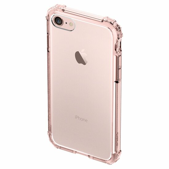 Spigen Crystal Shell iPhone 7 hoesje Rose Gold