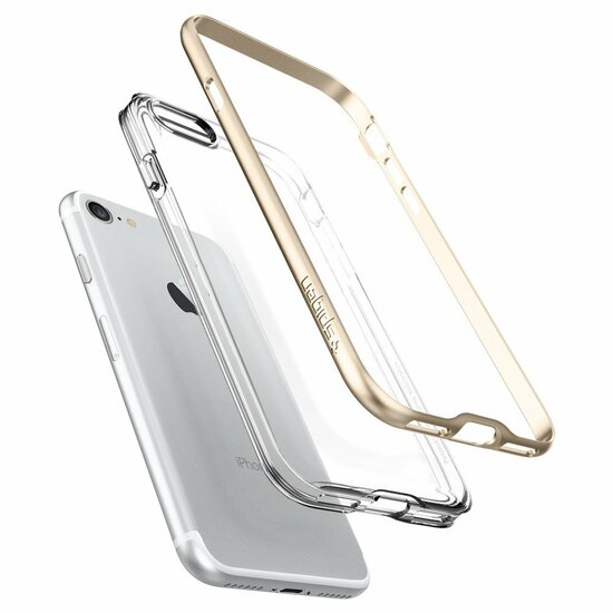 Spigen Neo Hybrid Crystal iPhone 7 hoesje Gold