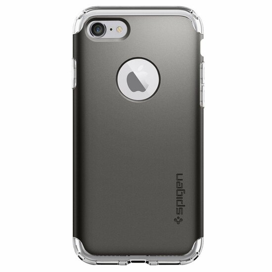 Spigen Hybrid Armor iPhone 7 hoesje Gun Metal