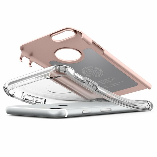 Spigen Hybrid Armor iPhone 8 / 7 hoesje Rose Gold