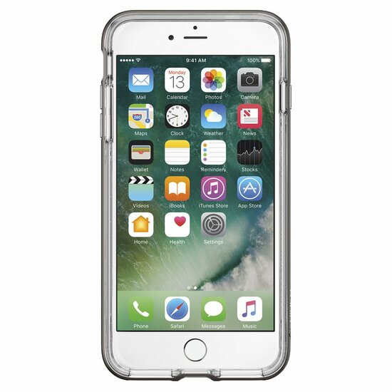 Spigen Hybrid Crystal iPhone 7 Plus hoes Gun Metal