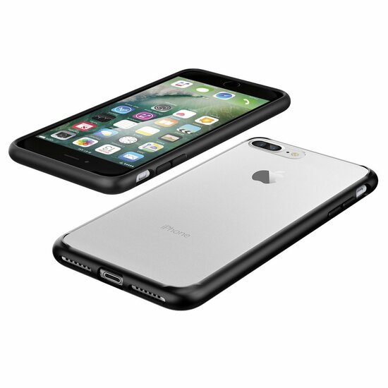 Spigen Ultra Hybrid iPhone 7 Plus H&uuml;lle, Schwarz