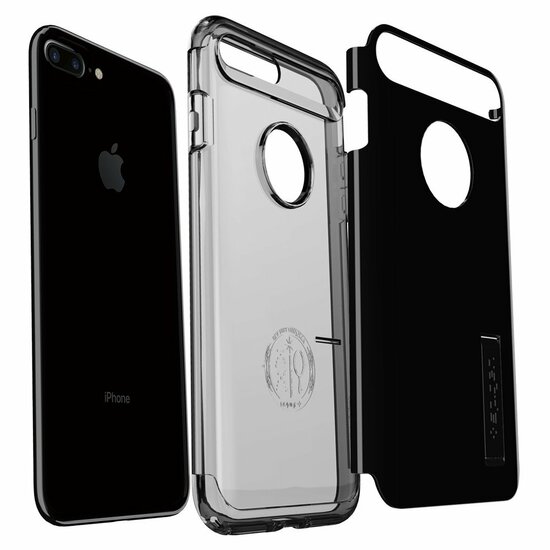 Spigen Slim Armor iPhone 7 Plus hoes Jet Black