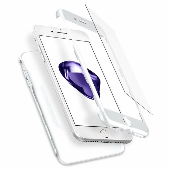 Spigen Thin Fit 360 iPhone 7 Plus hoes Wit