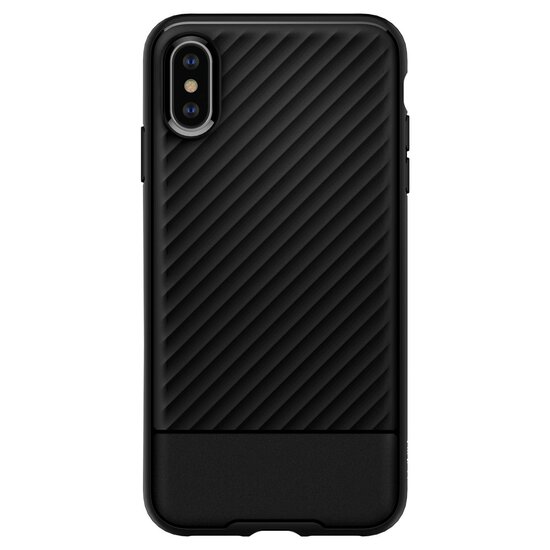 Spigen Core Armor iPhone XS Max hoesje Zwart