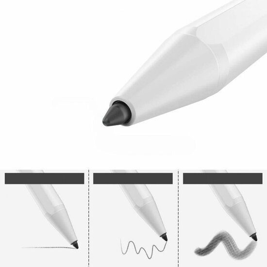 TechProtection Active Magnetic Stylus Pen voor iPad wit
