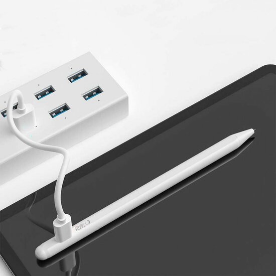 TechProtection Active Magnetic Stylus Pen voor iPad wit