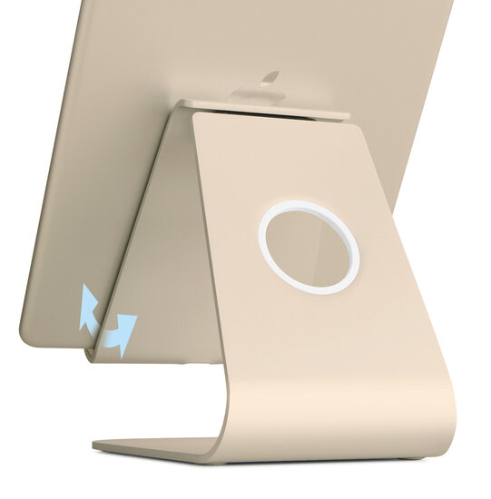 RainDesign mStand tablet Plus standaard Goud